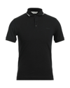 Z Zegna Polo Shirts In Black