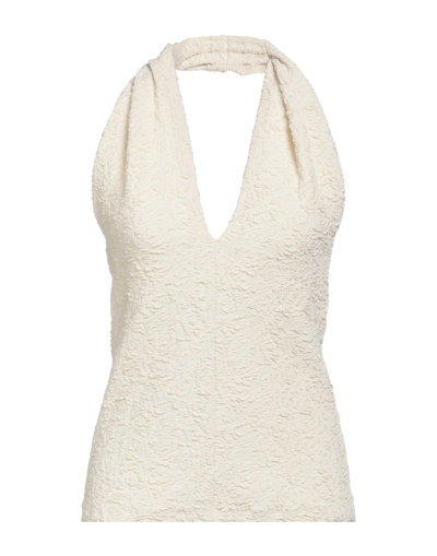 Msgm Tops In Beige