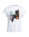 TRUSSARDI TRUSSARDI MAN T-SHIRT WHITE SIZE XXS COTTON