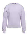 NIKE NIKE MAN SWEATSHIRT LILAC SIZE XXL COTTON, POLYESTER