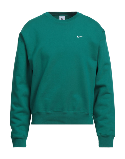 Nike Sweatshirts In Green