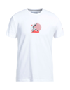 Bikkembergs T-shirts In White