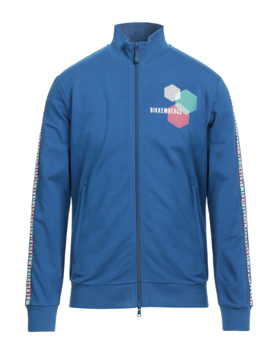 Bikkembergs Sweatshirts In Blue