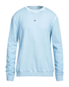 Pmds Premium Mood Denim Superior Sweatshirts In Sky Blue