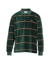 OBEY OBEY MAN POLO SHIRT EMERALD GREEN SIZE XL COTTON, POLYESTER