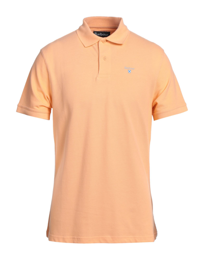 Barbour Polo Shirts In Orange