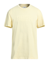Pmds Premium Mood Denim Superior T-shirts In Yellow
