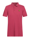 Lyle & Scott Polo Shirts In Red