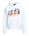 Dsquared2 Sweatshirts In White