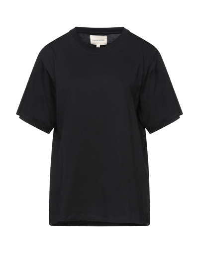 Loulou Studio T-shirts In Black