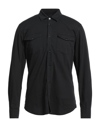 Dondup Denim Shirts In Black