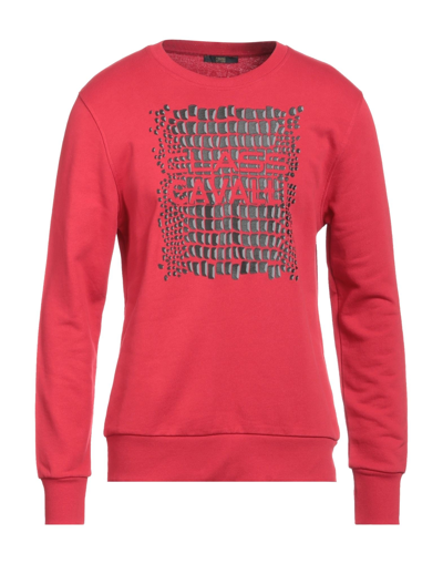 Cavalli Class Sweatshirts In Red