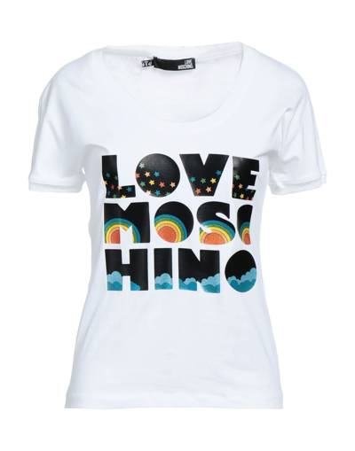 Love Moschino T-shirts In White