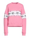 Chiara Ferragni Sweatshirts In Pink