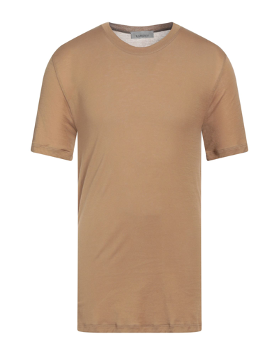 Laneus T-shirts In Beige