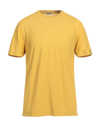 Zanone T-shirts In Yellow