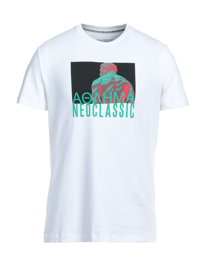 Bikkembergs T-shirts In White