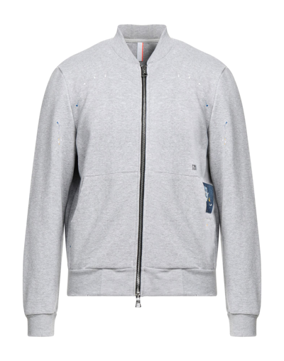 Pmds Premium Mood Denim Superior Sweatshirts In Grey