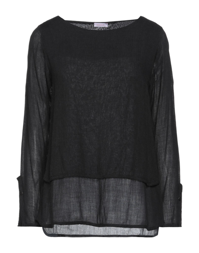 Rossopuro Blouses In Black