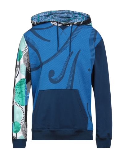 Bikkembergs Sweatshirts In Blue