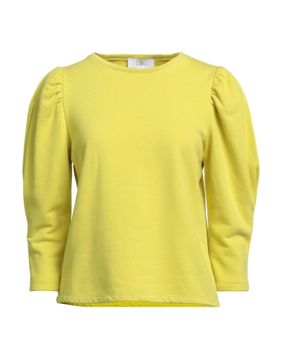 Soallure Sweatshirts In Green