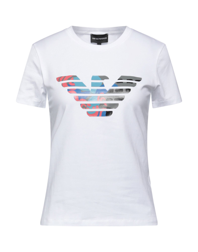 Emporio Armani T-shirts In White