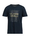 Cavalli Class T-shirts In Black