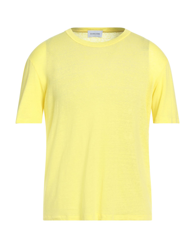 Scaglione T-shirts In Yellow