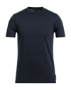 Emporio Armani T-shirts In Blue