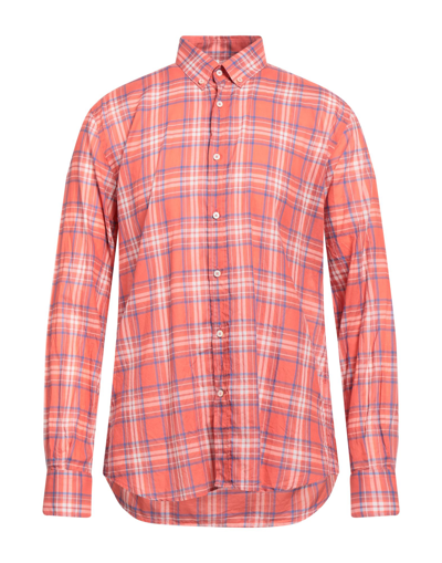 Brooksfield Shirts In Red