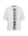 A-cold-wall* A Cold Wall Bone Large Logo Cotton T-shirt In Off White