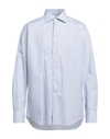 Bagutta Men Blue Classic Cotton Shirt In Blue