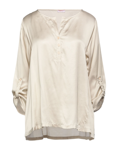 Rossopuro Blouses In Beige