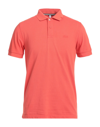 Sun 68 Polo Shirts In Red