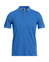 Sun 68 Polo Shirts In Blue