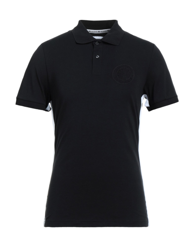 Bikkembergs Polo Shirts In Black