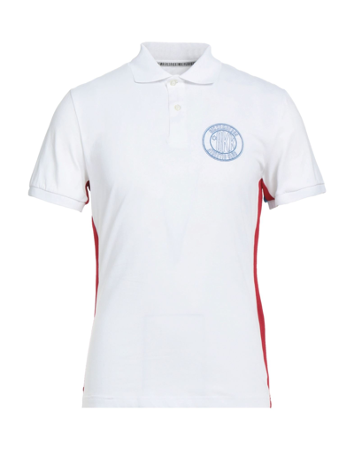 Bikkembergs Polo Shirts In White