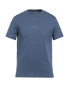 Guess T-shirts In Slate Blue