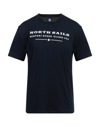 North Sails T-shirts In Blue