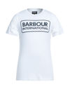 Barbour T-shirts In White