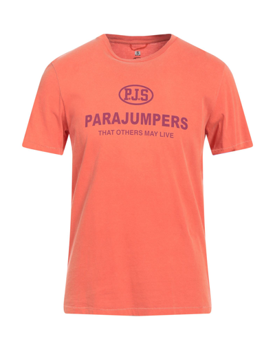 Parajumpers T-shirts In Orange