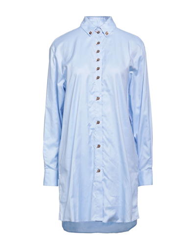 Trussardi Shirts In Blue