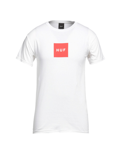 Huf T-shirts In White