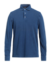 Della Ciana Polo Shirts In Dark Blue