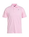 K-way Polo Shirts In Pink