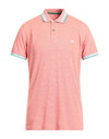 Harmont & Blaine Polo Shirts In Orange