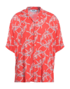 Msgm Shirts In Red