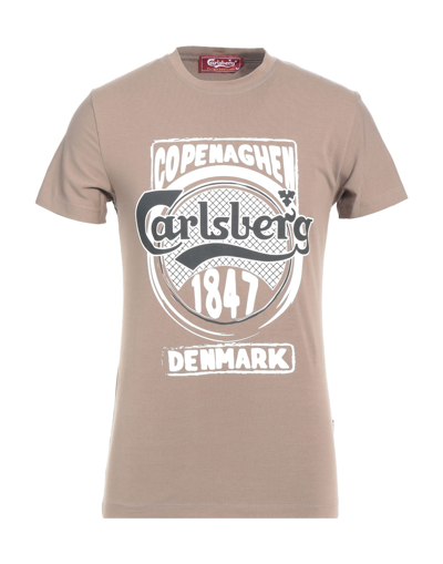 Carlsberg T-shirts In Brown
