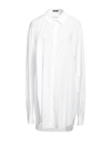 ANN DEMEULEMEESTER ANN DEMEULEMEESTER WOMAN SHIRT WHITE SIZE 16 COTTON