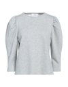 Soallure Sweatshirts In Grey